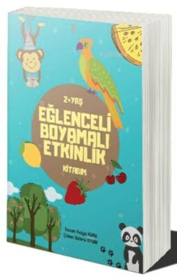Eğlenceli Boyamalı Etkinlik Kitabım - 1