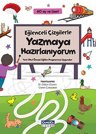 Eğlenceli Çizgilerle Yazmaya Hazırlanıyorum - Çamlıca Çocuk Yayınları