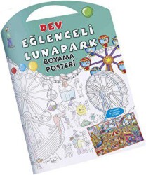 Eğlenceli Lunapark Dev Boyama Posteri - 0-6 Yaş Yayınları