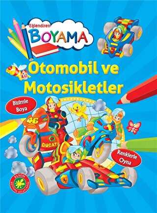 Eğlendiren Boyama - Otomobil ve Motosikletler