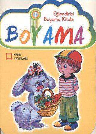 Eğlendirici Boyama Kitabı 1 - Kare Yayınları - Özel Ürün