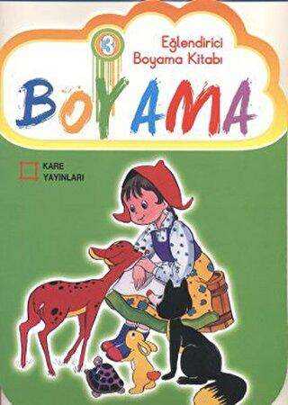 Eğlendirici Boyama Kitabı 3 - Kare Yayınları - Özel Ürün