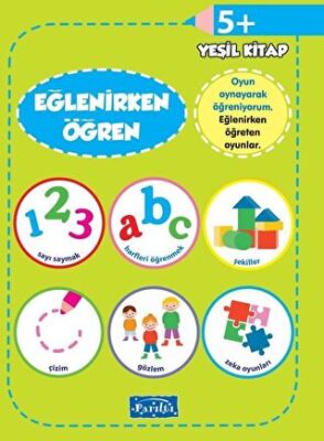 Eğlenirken Öğren Yeşil Kitap kapağı