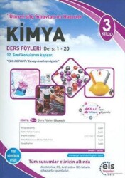 Eis Yayınları Üniversite Sınavlarına Hazırlık Kimya DAF Ders Anlatım Föyleri 3. Kitap 1-20 - Eis Yayınları