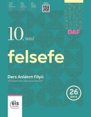 Eis Yayınları 10. Sınıf Felsefe Ders Anlatım Föyü - 1