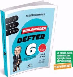 6. Sınıf Dinlendiren Defter - Eker Test Yayınları