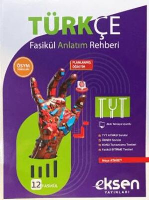 Eksen Yayınları TYT Türkçe Fasikül Soru Kitabı - 1