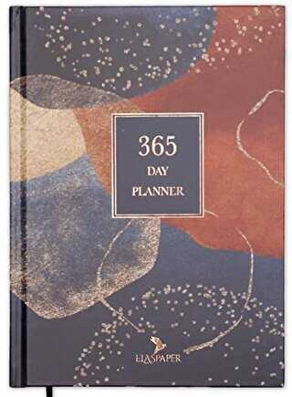 365 Day Planner - Terracotta - Elaspaper