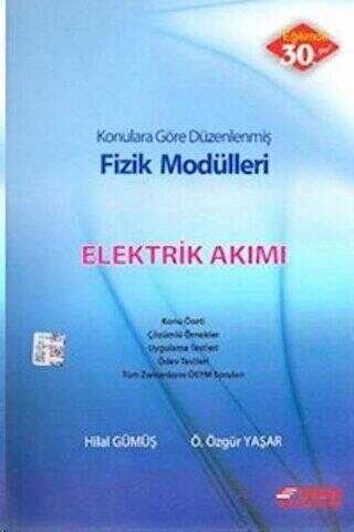 Esen Yayınları Elektrik Akımı - Konularına Göre Düzenlenmiş Fizik Modülleri