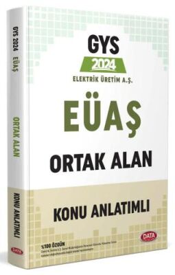 Data Yayınları Elektrik Üretim AŞ EÜAŞ GYS Ortak Alan Konu Anlatımlı - 1