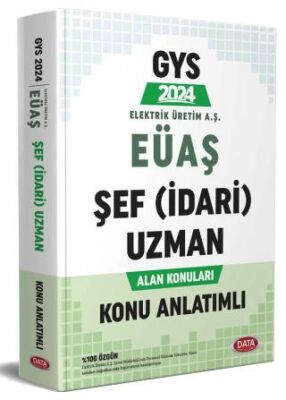 Elektrik Üretim AŞ EÜAŞ GYS Şef İdari Uzman Alan Konuları Konu Anlatımlı - 1