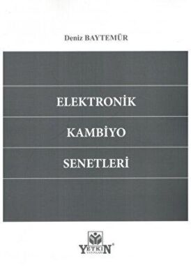 Elektronik Kambiyo Senetleri - 1