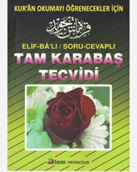 Elif-Ba’lı - Soru - Cevaplı Tam Karabaş Tecvidi, Büyük Boy - Alem Yayınları