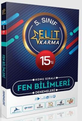 Elit Karma 5. Sınıf 15`li Konu Sıralı Fen Bilimleri Denemeleri - 1