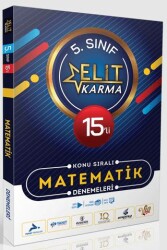 Elit Karma 5. Sınıf 15`li Konu Sıralı Matematik Denemeleri - PARAF Yayınları