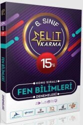 Elit Karma 6. Sınıf 15`li Konu Sıralı Fen Bilimleri Denemeleri - PARAF Yayınları