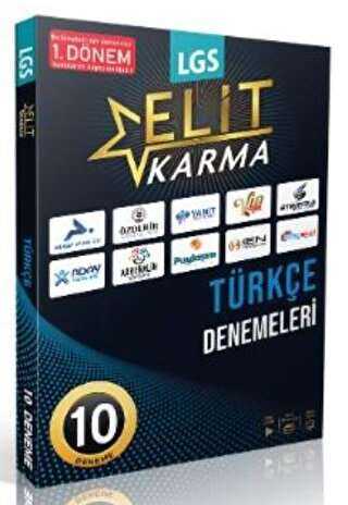 PRF Yayınları Elit Karma 8. Sınıf Türkçe 10 Lu Deneme 1. Dönem