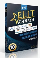 Elit Karma Ayt Türk Dili Ve Edebiyatı Sosyal Bilimler 1-10 Branş Deneme - PARAF Yayınları