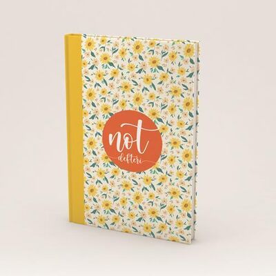 Elma Kırtasiye 14x20 Çiçek Serisi 120 Yaprak Kareli - 3