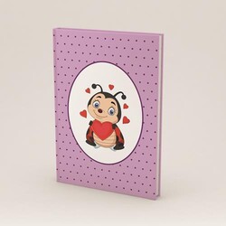 Elma Kırtasiye 14x20 Uğur Böceği Serisi 120 Yaprak Çizgili - 4