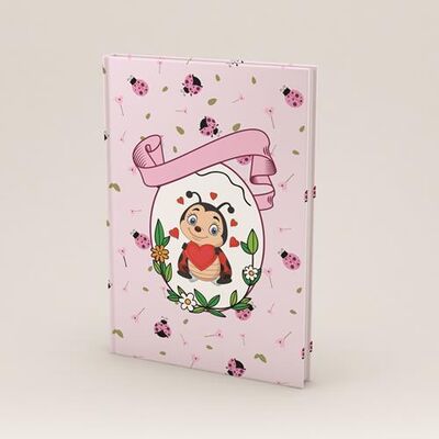 Elma Kırtasiye 14x20 Uğur Böceği Serisi 120 Yaprak Kareli - 5