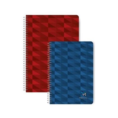 Elma Kırtasiye 17x24 Mercury Spiralli 140 Yaprak Kareli - 1