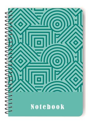 Elma Kırtasiye 17x24 Notebook Serisi Spiralli 120 Yaprak Kareli - 5