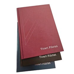 Elma Kırtasiye 17x24 Ticari Fihrist 12 Yaprak 28 Basamak - Elma Kırtasiye