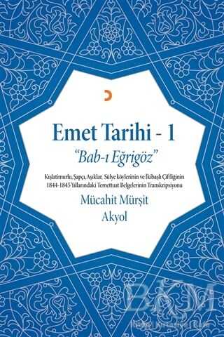 Emet Tarihi - 1 - Cinius Yayınları
