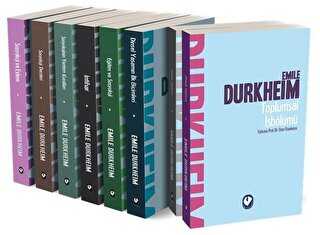 Emile Durkheim Seti 8 Kitap Takım