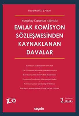 Emlak Komisyon Sözleşmesinden Kaynaklanan Davalar - 1
