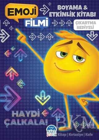 Emoji Filmi Boyama ve Etkinlik Kitabı - Martı Çocuk Yayınları