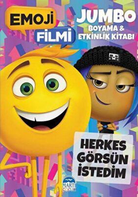Emoji Filmi Jumbo Boyama ve Etkinlik Kitabı kapağı