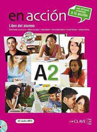 En Accion A2 Libro del Alumno Ders Kitabı +Audio Descargable İspanyolca Orta-Alt Seviye