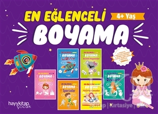En Eğlenceli Boyama 6’lı Set - Hayykitap