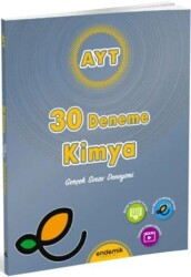 AYT Kimya 30 Deneme - Endemik Yayınları