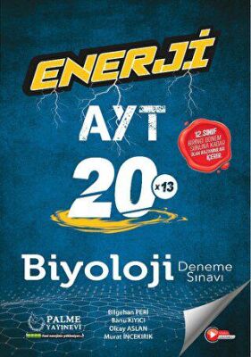 Enerji AYT Biyoloji 20 Deneme Sınavı - 1