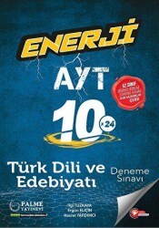 Enerji AYT Türk Dili Ve Edebiyatı 10 Deneme Sınavı - Palme Yayınları