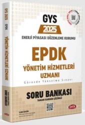 Enerji Piyasası Düzenleme Kurulu EPDK Yönetim Hizmetleri Uzmanı GYS Soru Bankası Karekod - Data Yayınları