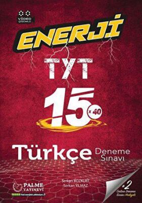Palme YKS TYT Enerji Türkçe 15 Deneme Sınavı Video Çözümlü - 1