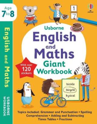 English and Maths Giant Workbook 7-8 - 1