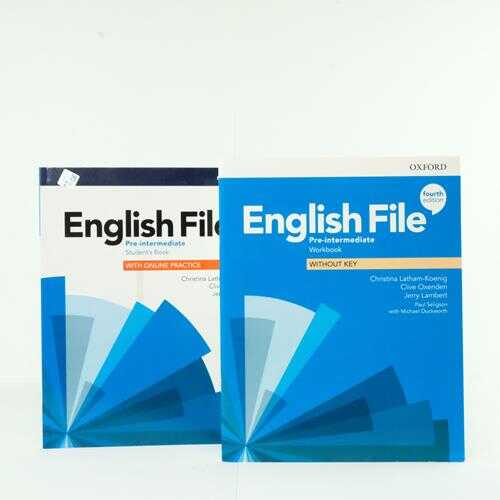 English File Pre-Intermediate Sdt`s Book and Workbook
