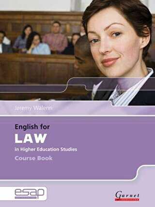 English for Law in Higher Education Studies Course Book