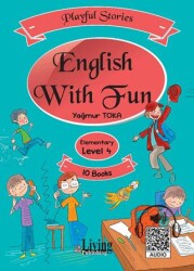 English With Fun Level 4 - 10 Kitap - Living English Dictionary