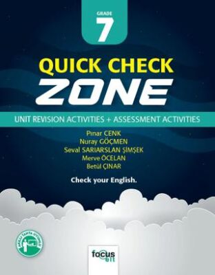 English Zone 7 - Quick Check - 1