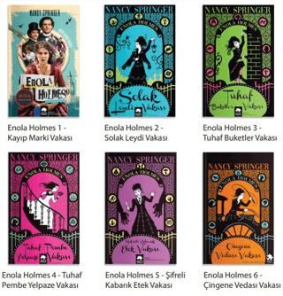 Enola Holmes 6 Kitap Set - 1