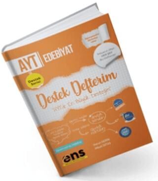 ENS Yayınları ENS Yayıncılık AYT Türk Dili ve Edebiyatı Destek Defterim - 1