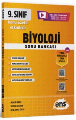 ENS Yayınları 9. Sınıf Biyoloji Soru Bankası - 1