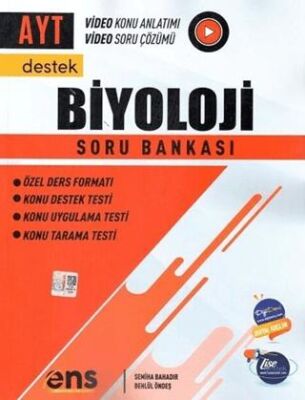 ENS Yayınları AYT Biyoloji Soru Bankası - 1