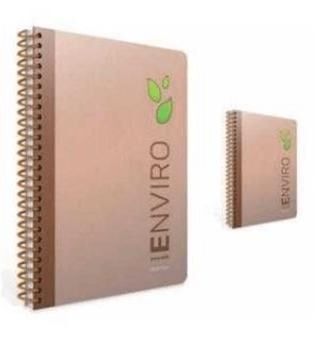 Gıpta Enviro Sp. Kraft Sert Kapak Defter 17X24- 100 Yp. Kare - 1